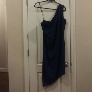 One shoulder dress